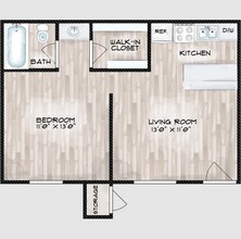 A - Eff. 6315 floor plan